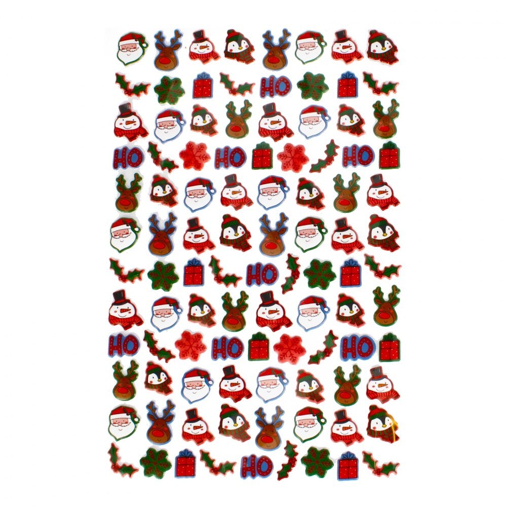 STICKERS CHRISTMAS MINI CRAFT WITH FUN 501877 CRAFT WITH FUN